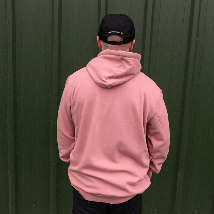 Luxe Bold Hoodie - Pastel Pink