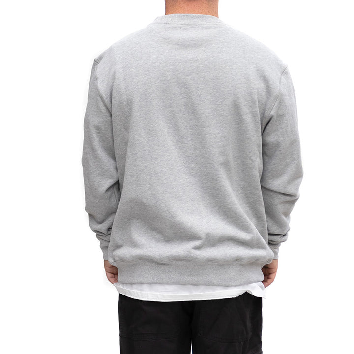 Embroidered Sweatshirt - Grey