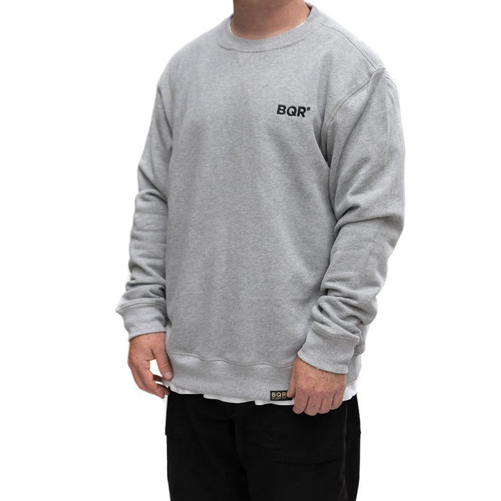 Embroidered Sweatshirt - Grey