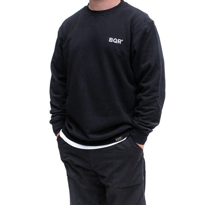 Embroidered Sweatshirt - Black