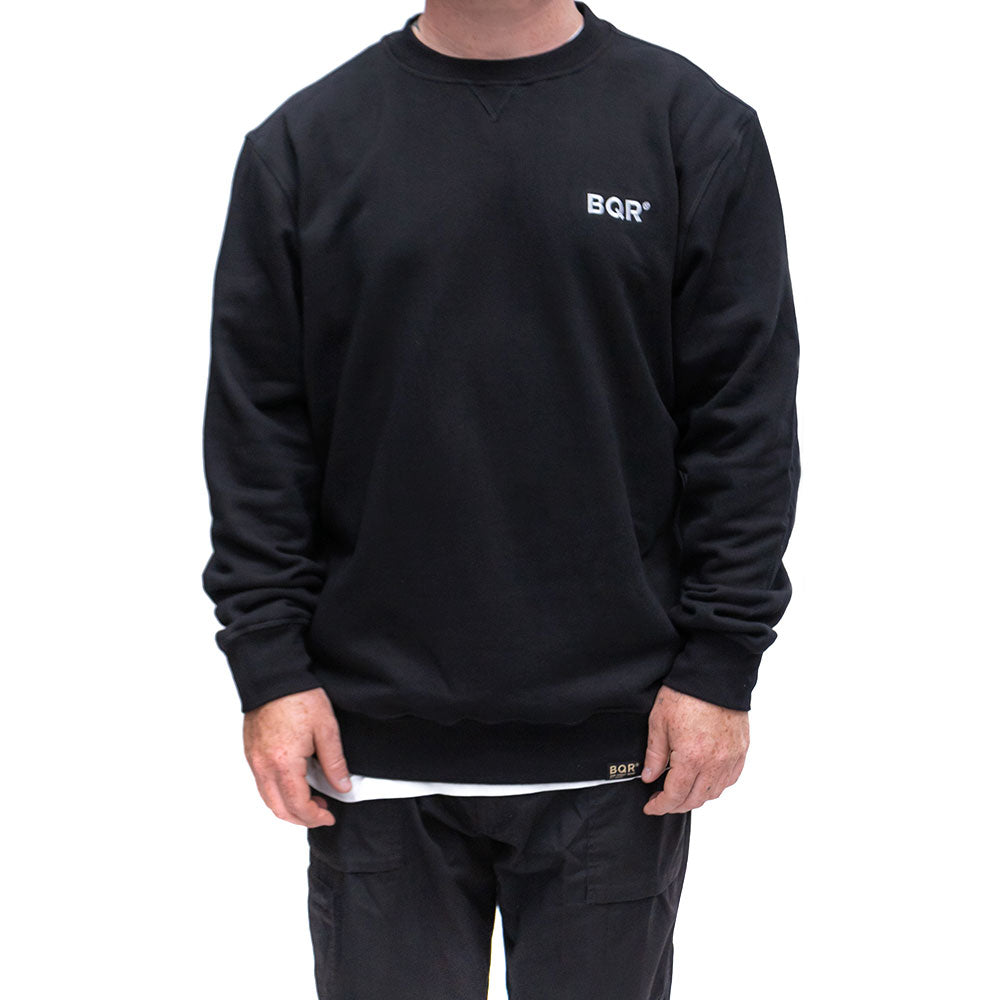 Embroidered Sweatshirt - Black