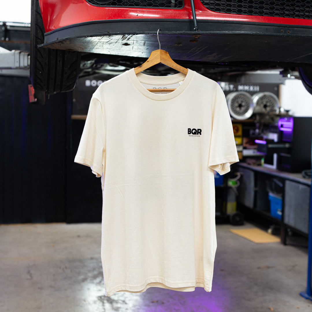 Racing Goods Tee - Natural Raw