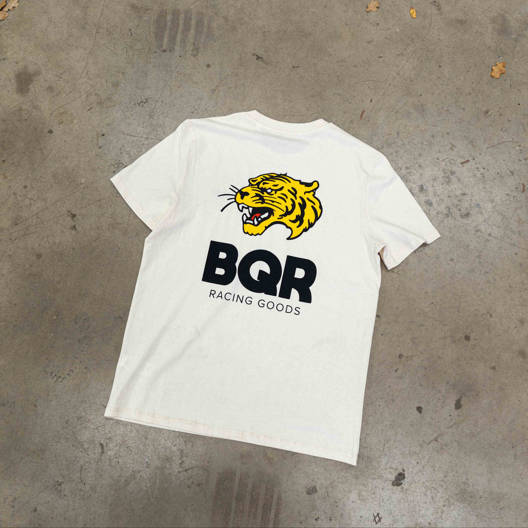 Racing Goods Tee - Natural Raw