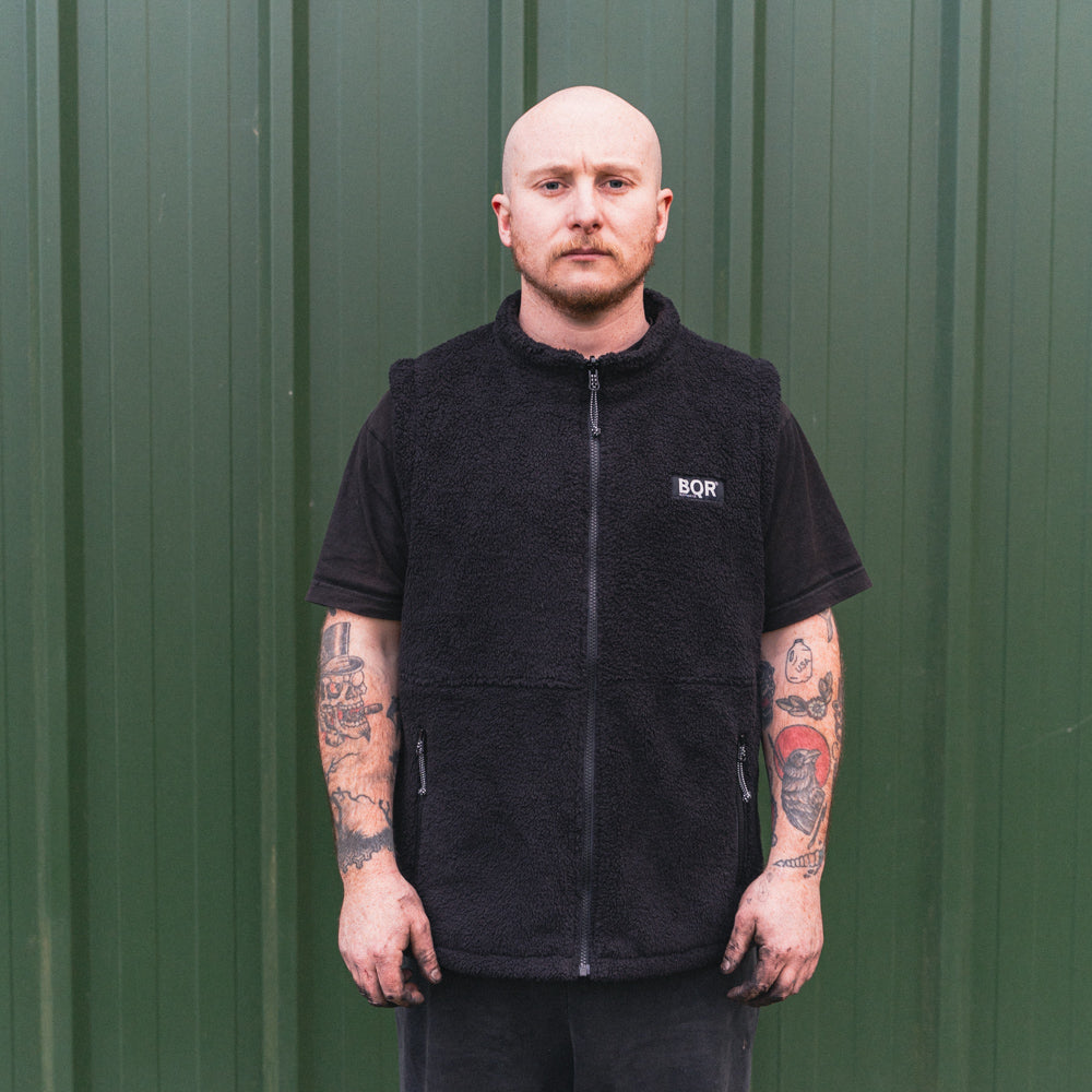 Luxe Winter Gilet - Black