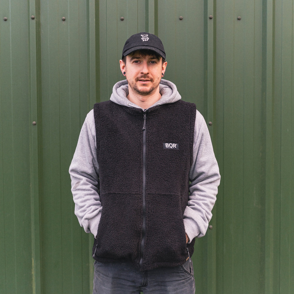 Luxe Winter Gilet - Black