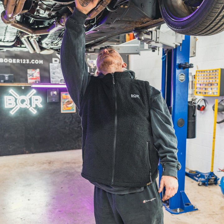 Luxe Winter Gilet - Black