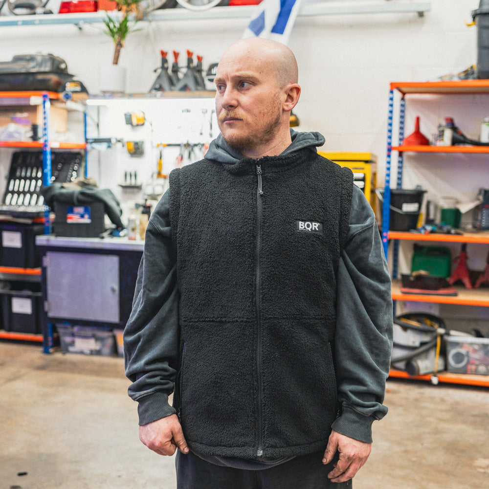 Luxe Winter Gilet - Black