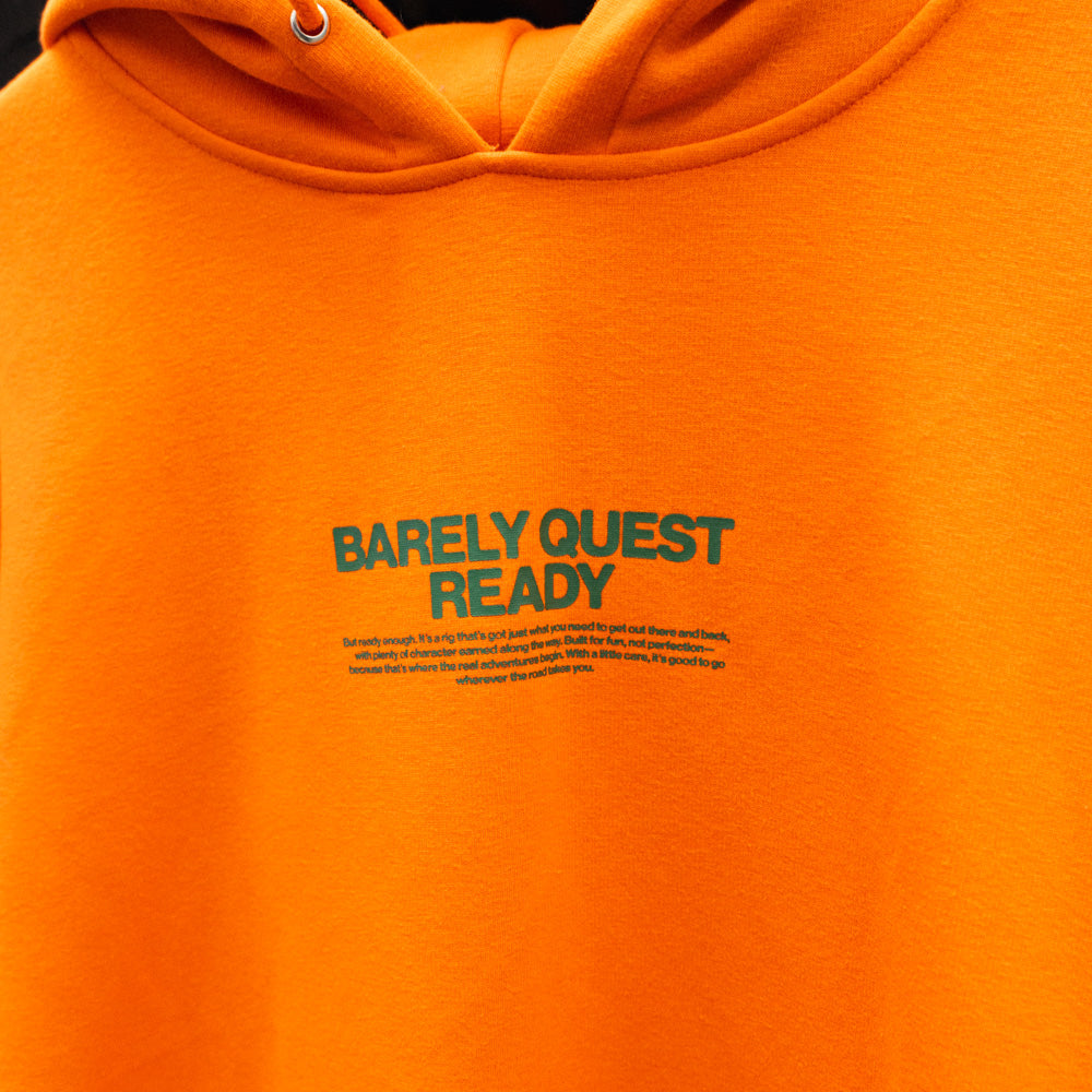 Barely Quest Ready Hoodie - Orange