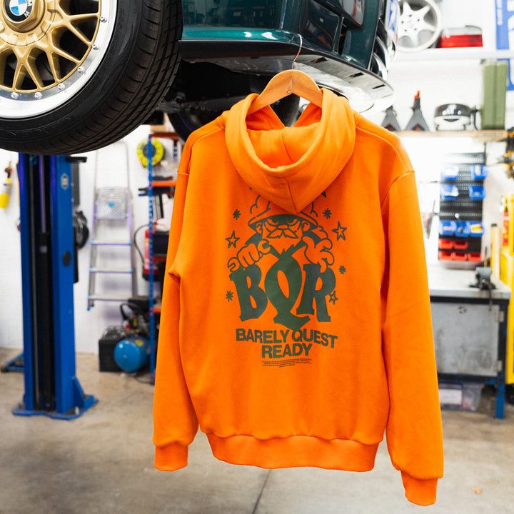 Barely Quest Ready Hoodie - Orange