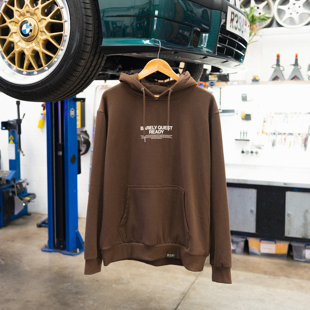 Barely Quest Ready Hoodie - Brown