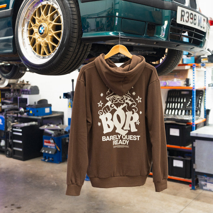 Barely Quest Ready Hoodie - Brown