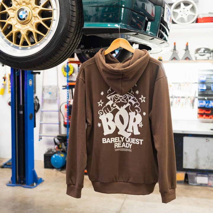 Barely Quest Ready Hoodie - Brown