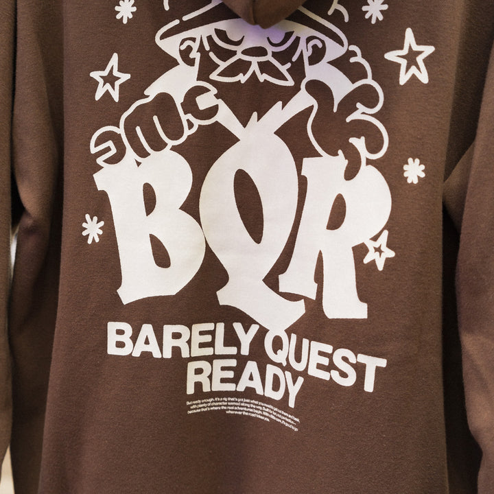 Barely Quest Ready Hoodie - Brown