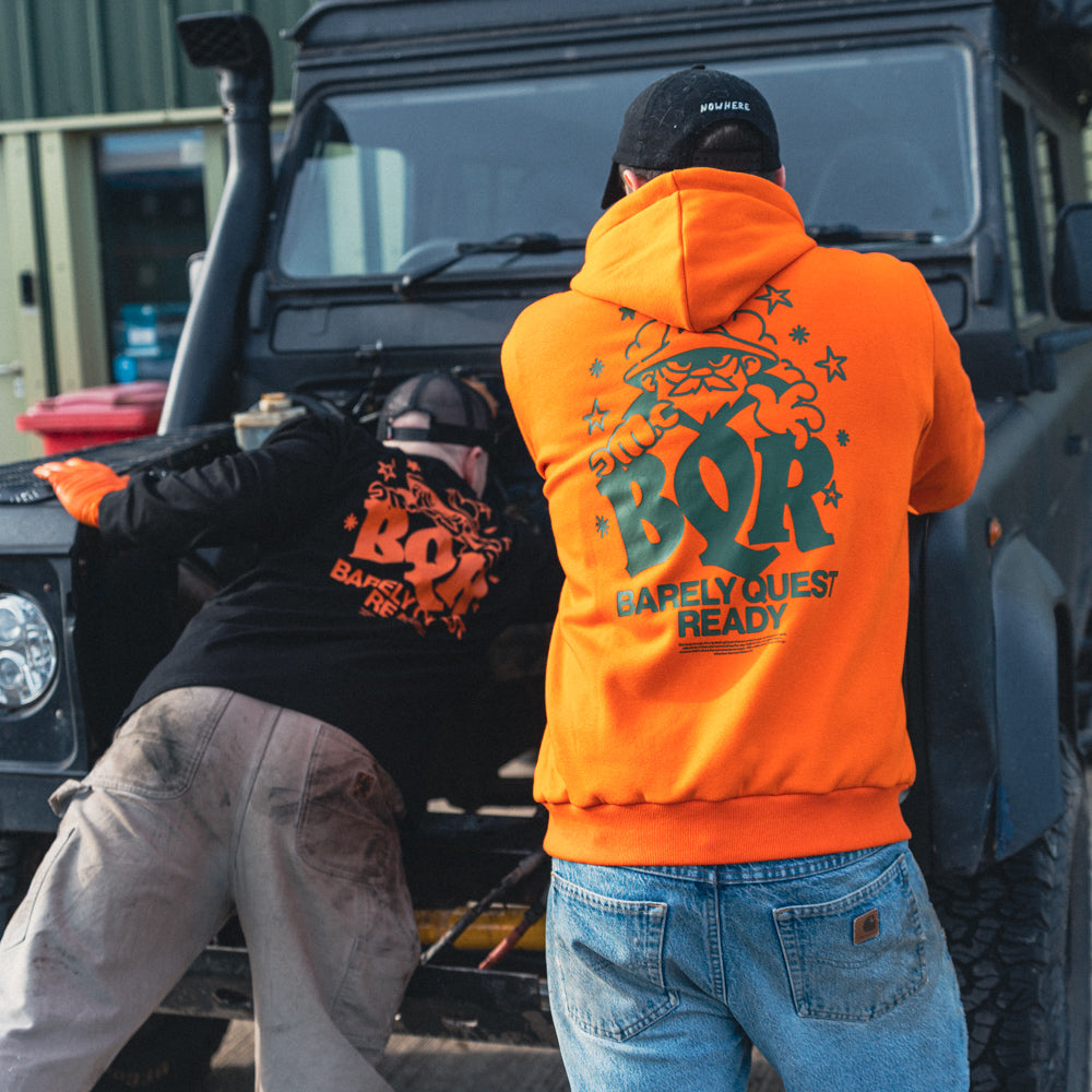 Barely Quest Ready Hoodie - Orange
