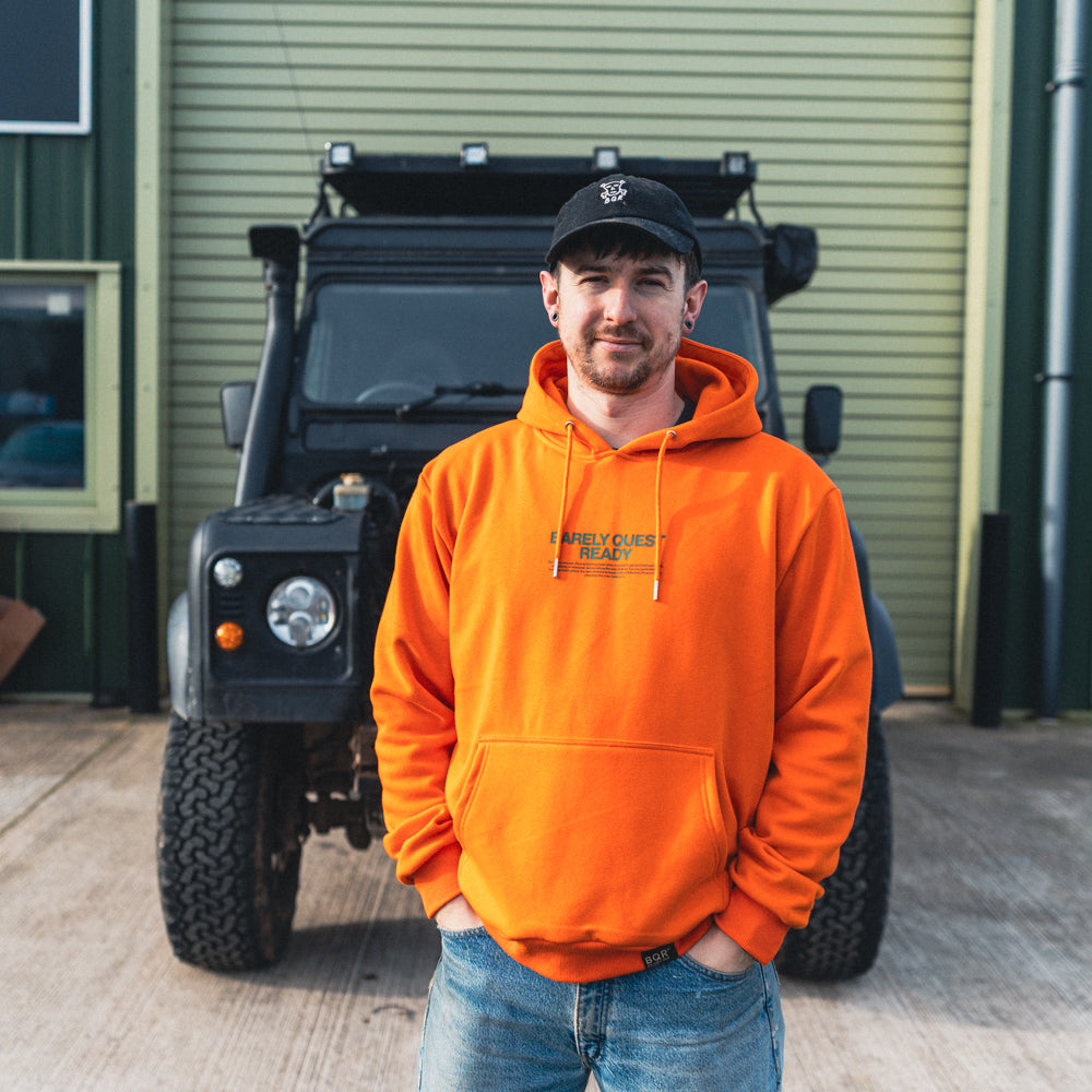 Barely Quest Ready Hoodie - Orange