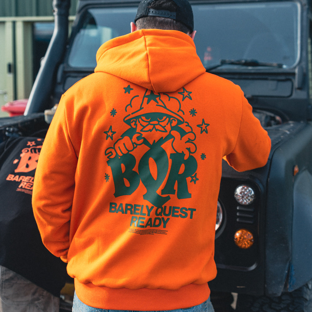 Barely Quest Ready Hoodie - Orange