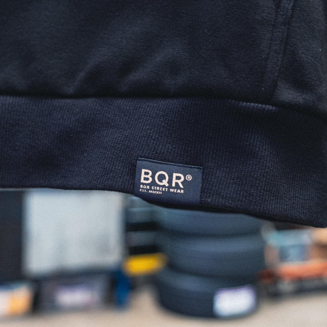Luxe Bold Hoodie - Black