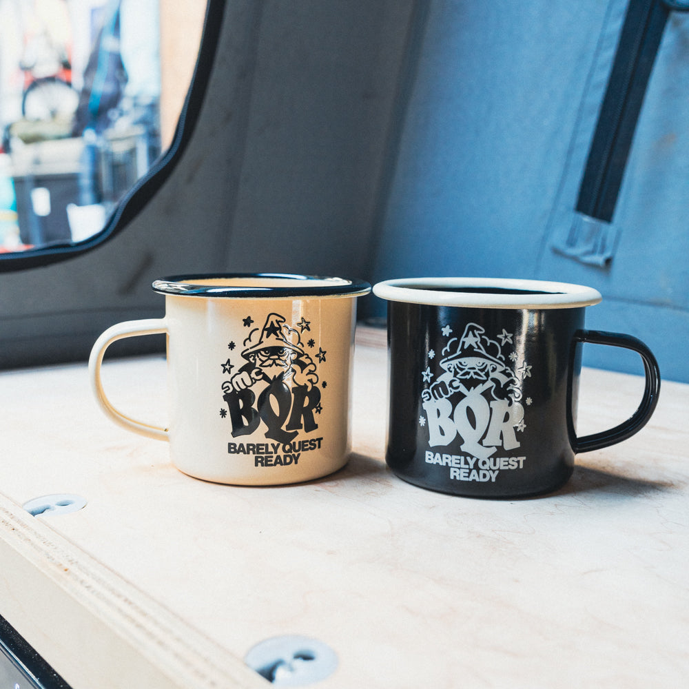 BQR Enamel Mugs