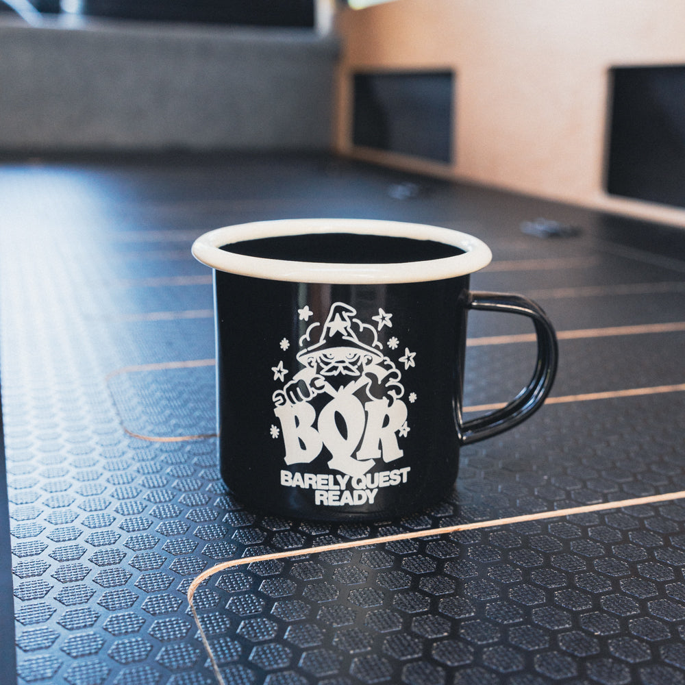 BQR Enamel Mugs