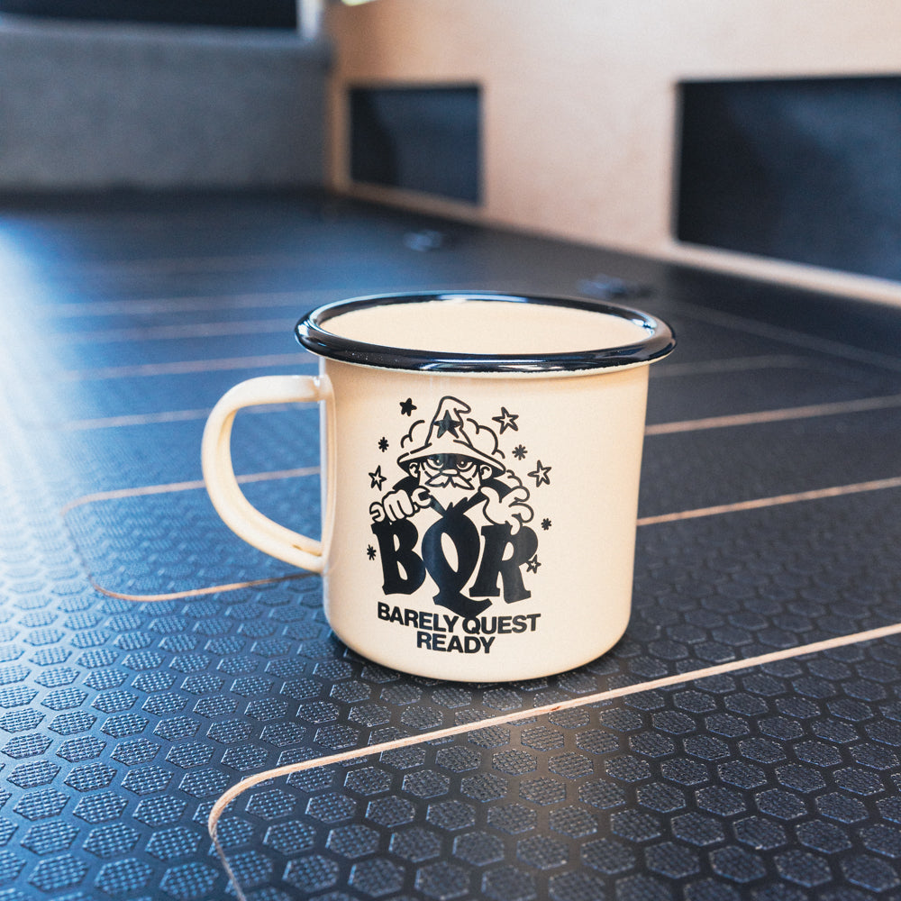 BQR Enamel Mugs