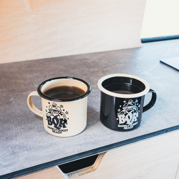 BQR Enamel Mugs