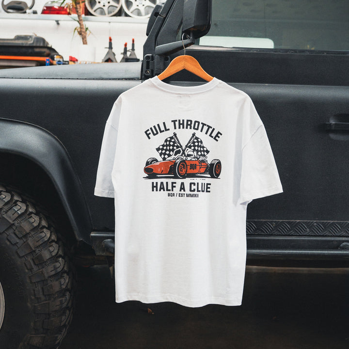 Full Throttle Tee - White