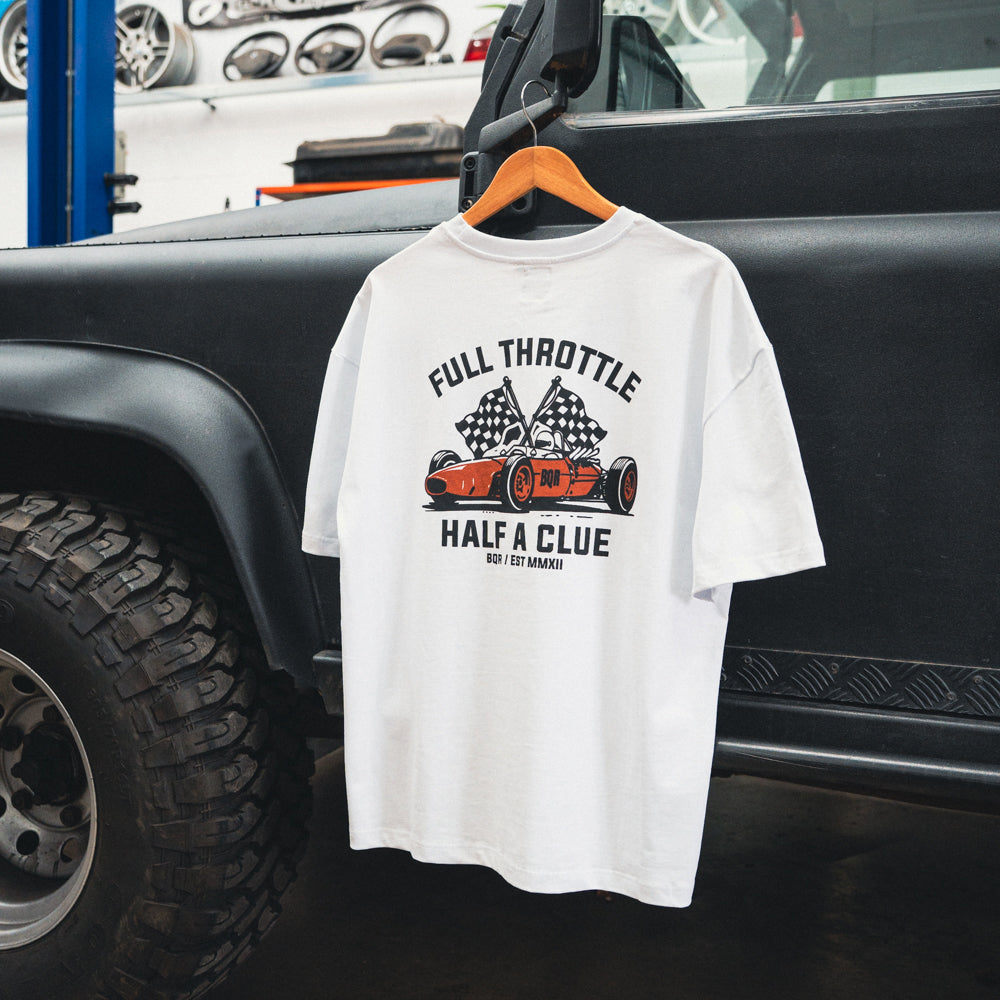 Full Throttle Tee - White