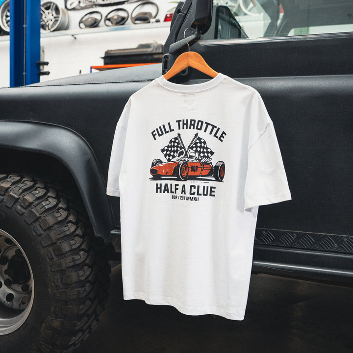 Full Throttle Tee - White