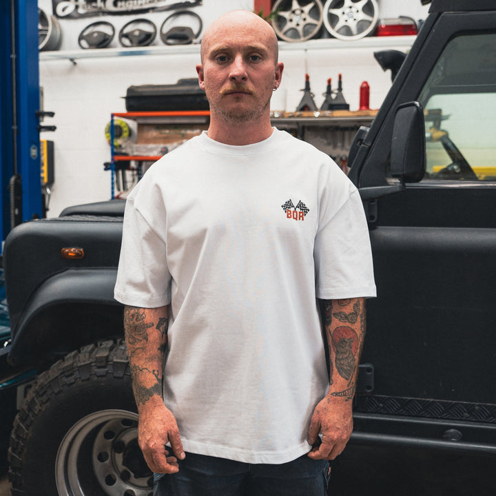 Full Throttle Tee - White