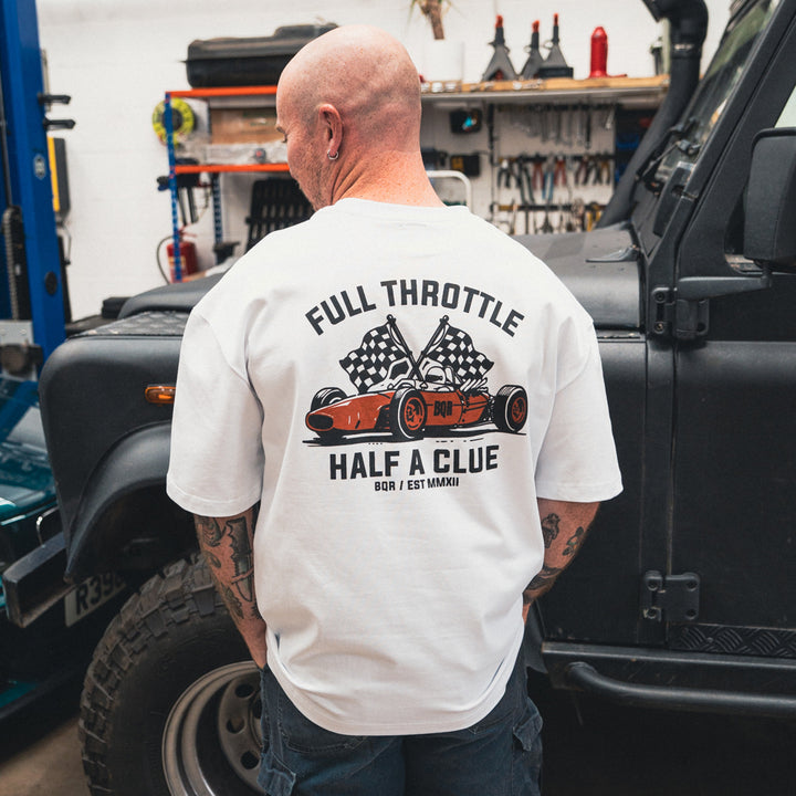 Full Throttle Tee - White