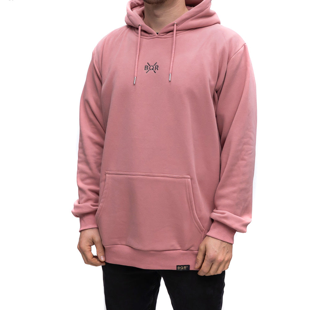 Luxe Bold Hoodie - Pastel Pink