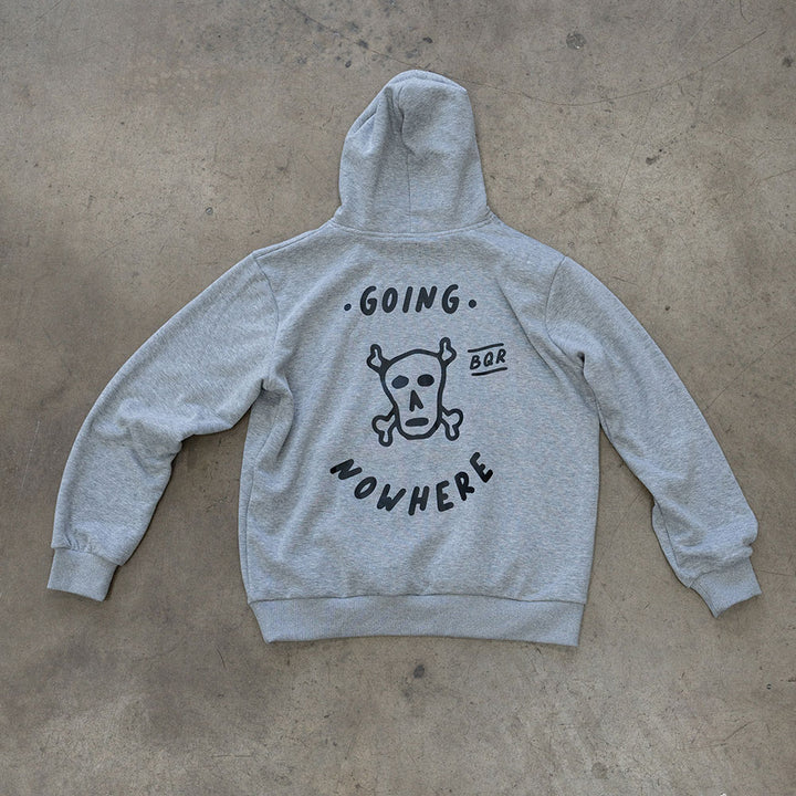 Going Nowhere Hoodie - Grey